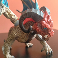 Колекционерска фигурка Schleich Dragon Battering Ram Дракон таран 70511 2014г, снимка 11 - Колекции - 44820356