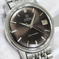 Omega Seamaster Автоматик Тъмно Кафяв Циферблат, Дата, Кал. 562, снимка 2 - Мъжки - 44511832