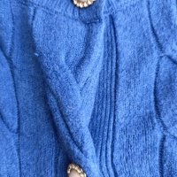 Синя жилетка и пуловер, снимка 7 - Жилетки - 42219773