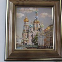Автентичен магнит-репродукция от Санкт Петербург, Русия, снимка 1 - Колекции - 42485341