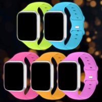 Светещи каишки Apple Watch‼️ 38/40/41мм, снимка 1 - Каишки за часовници - 41632448