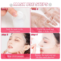 Комплект 10 бр. компресирана маска за лице,грижа за кожата, снимка 7 - Комплекти и лотове - 44672180