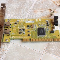 IEEE 1394 Dual Port PCI Firewire Controller Card , снимка 4 - Други - 41039260