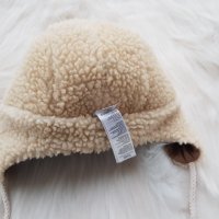 Бебешка зимна шапка ушанка за ръст 68/74см. , снимка 2 - Други - 38990422
