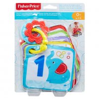 FISHER PRICE NEWBORN Занимателна играчка МЕКИ КАРТИ ЗА ИГРА ОТ 1 ДО 5 за0+, снимка 1 - Дрънкалки и чесалки - 35819691