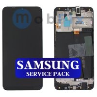 Оригинален дисплей с тъч скрийн за Samsung A10, A105 / Service Pack, снимка 2 - Резервни части за телефони - 40494699