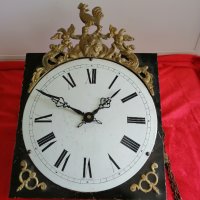 Стар Френски Часовников Механизъм за Паркетен Часовник, снимка 1 - Антикварни и старинни предмети - 41753784