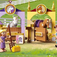 LEGO® Disney Princess 43195 - Кралските конюшни на Бел и Рапунцел, снимка 7 - Конструктори - 35879504