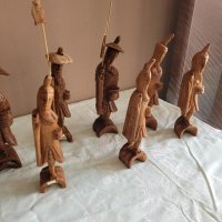дървени статуетки на рибари, снимка 8 - Статуетки - 42027916