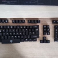 Продавам клавиши от клавиатура-Tastatura gaming metalica A+ Chost, снимка 1 - Клавиатури и мишки - 41491659