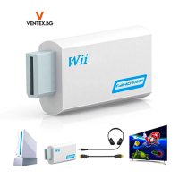 Wii към HDMI преходник за Nintendo, нинтендо + Гаранция, снимка 6 - Кабели и адаптери - 41097666