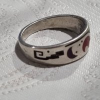Винтидж сребърен пръстен , снимка 5 - Пръстени - 44500747