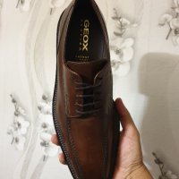 луксозни кожени обувки GEOX  номер 45 , снимка 9 - Официални обувки - 42449971