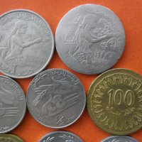 Лот монети Тунис, снимка 3 - Нумизматика и бонистика - 40520110