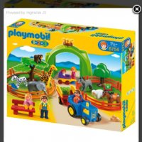 Playmobil 1-2-3 Large Zoo, снимка 1 - Конструктори - 39616008