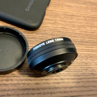 Обектив Sandmarc за айфон iPhone 7/8/SE 2020. Fisheye., снимка 7 - Обективи и филтри - 40026962