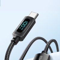 Essager Кабел USB към Type-C 100W бързо зареждане 1м, снимка 2 - USB кабели - 41825706