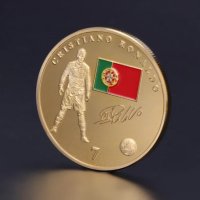Монета Реал Мадрид , Кристиано Роналдо в защитна капсула , Real Madrid , Ronaldo, снимка 2 - Нумизматика и бонистика - 41385756