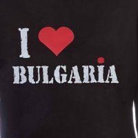 Нов детски суичър с трансферен печат I Love Bulgaria, Аз обичам България, снимка 3 - Детски анцузи и суичери - 34601376