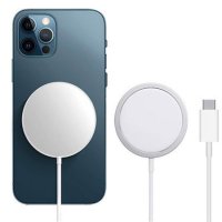 15W MagSafe Magnetic Charger безжично магнитно зарядно за iPhone, снимка 2 - Оригинални зарядни - 33929884