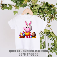 Бебешки бодита, детски тениски за Великден, снимка 10 - Детски тениски и потници - 44835892