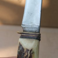 Немски ловен нож ''Omega Solingen'', снимка 11 - Антикварни и старинни предмети - 41532293