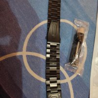 Garmin Fenix 5 метална черна  каишка 22MM.+ инструмент за скъсяване НОВА, снимка 5 - Каишки за часовници - 41799559