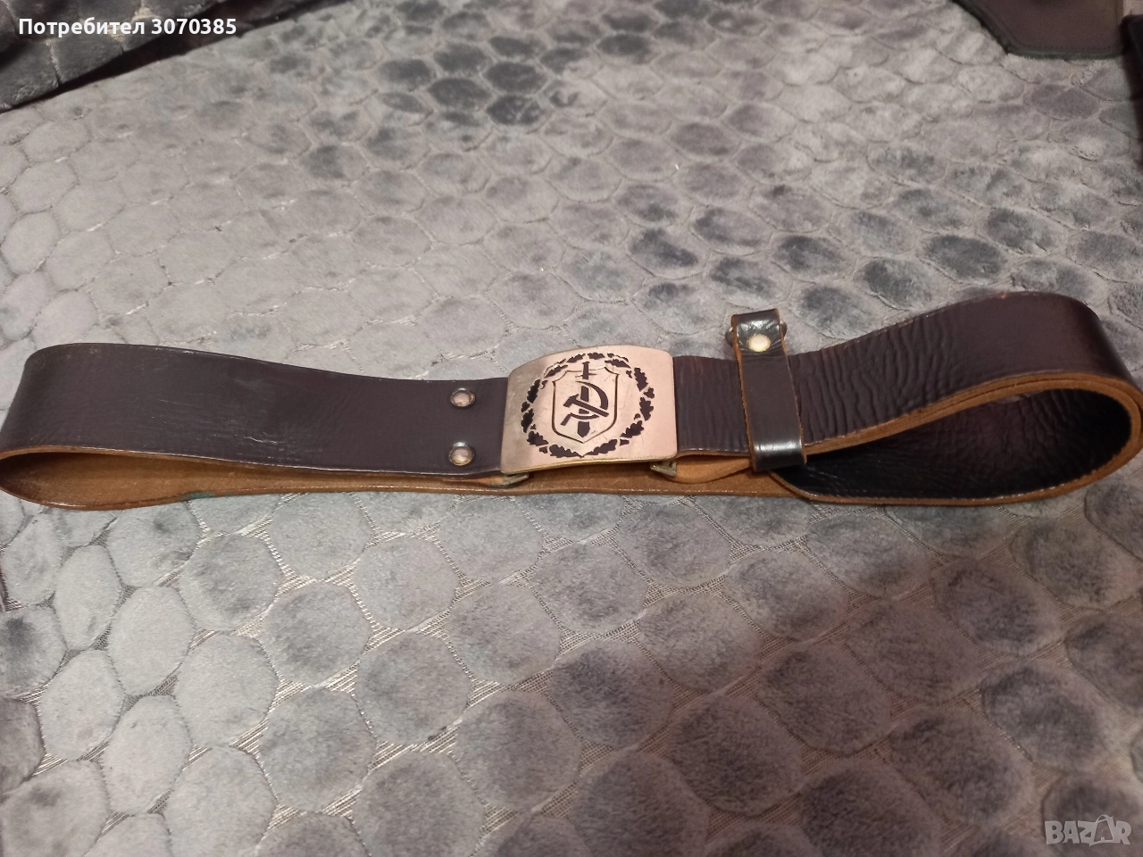 Колан милиционерски полицейски , снимка 1