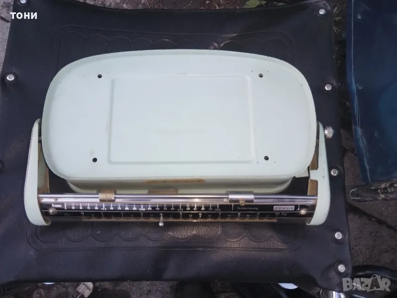 бебешко кантарче антикварно, снимка 1