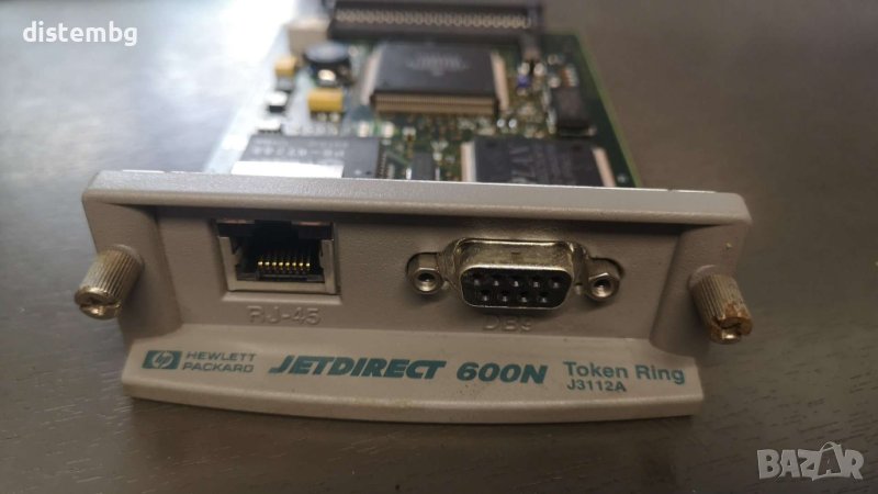 Мрежова карта за принтер HP Jetdirect 600N Token Ring (J3112A), снимка 1