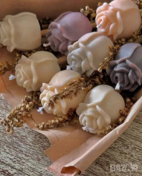 Молд разцъфнало лале 4,8 см, снимка 1