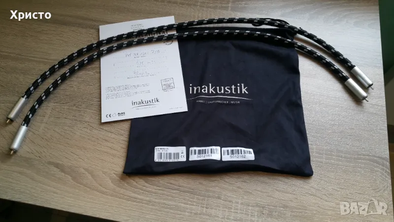 Inakustik Reference NF-1603 RCA Cable - 0.75m, снимка 1