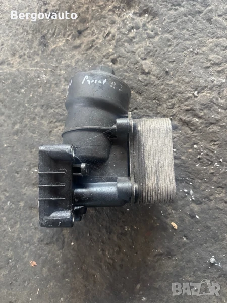 Корпус за маслен филтър с охладител за Пасат б7 2.0тди 140кс, снимка 1