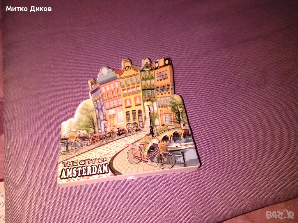 Магнит Холандия амстердам нов, снимка 1