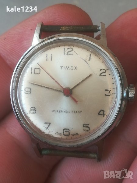 Часовник TIMEX. Vintage watch. Ретро модел. Механичен механизъм , снимка 1