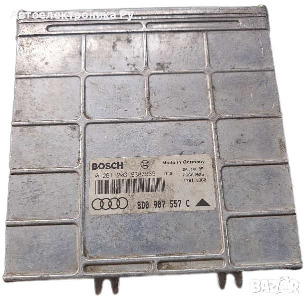 компютър AUDI A4 1.8 ADR ,8D0907557C, 8D0 907 557 C, BOSCH 0261203938/939, 0 261 203 938, снимка 1