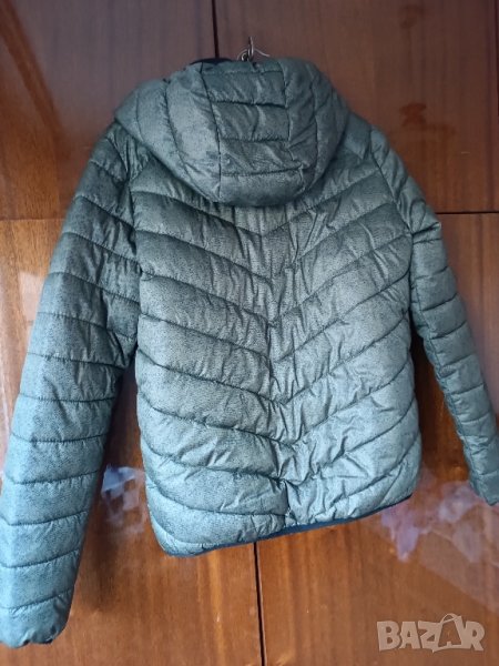 преходно яке в маслено зелено , снимка 1