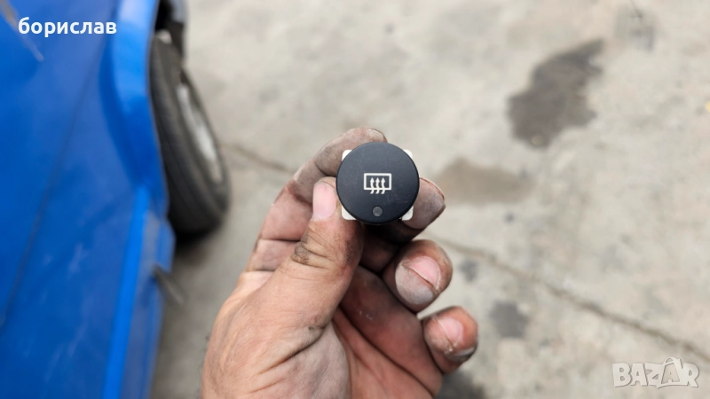 Бутон подгрев задно стъкло за Пежо Партнер , снимка 1