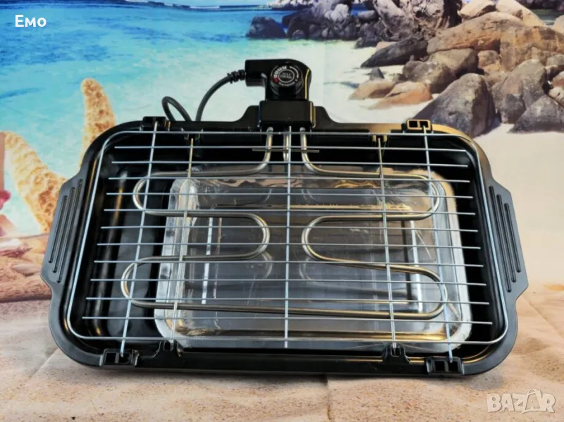 Електрическа скара с мощност - 1800 W, регулируем термостат, 7 степени, снимка 1