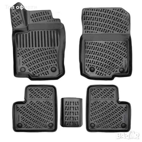 Гумени стелки RizLine съвместими с Mercedes ML 2011-2015 GLE 2015-2019, снимка 1