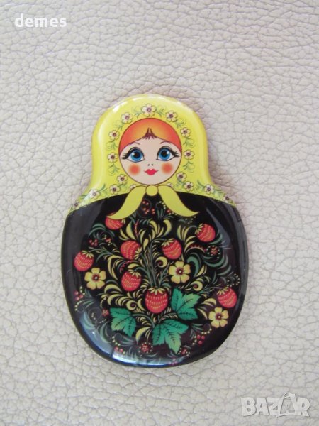 Автентичен магнит-матрьошка от Русия, снимка 1