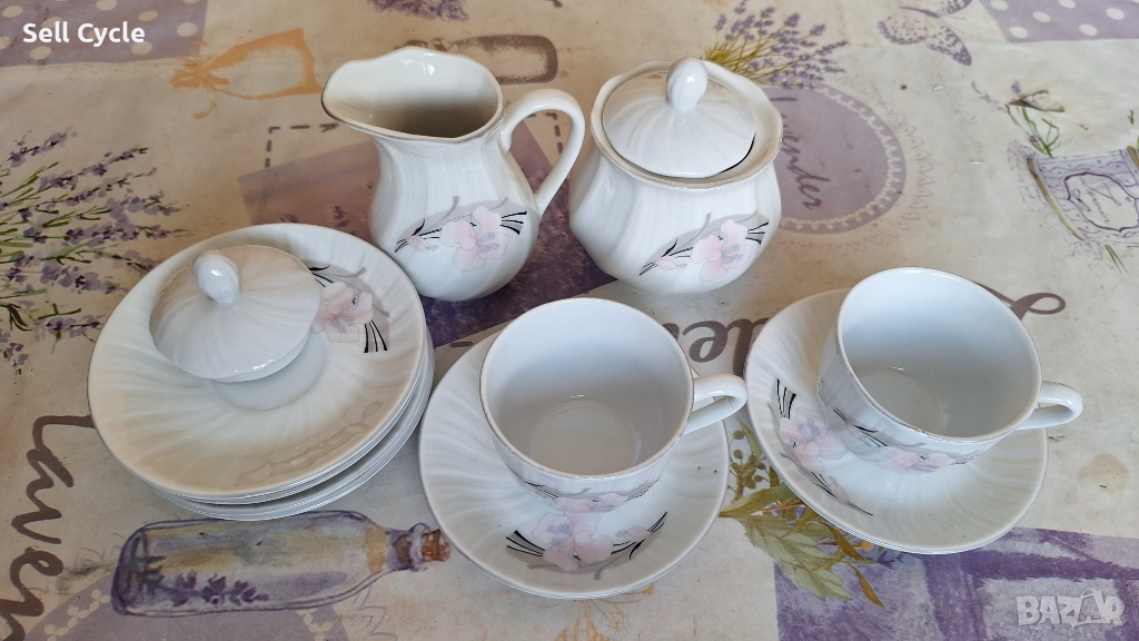 ✅БЪЛГАРСКИ ПОРЦЕЛАНОВ СЕРВИЗ ЗА КАФЕ❗, снимка 1