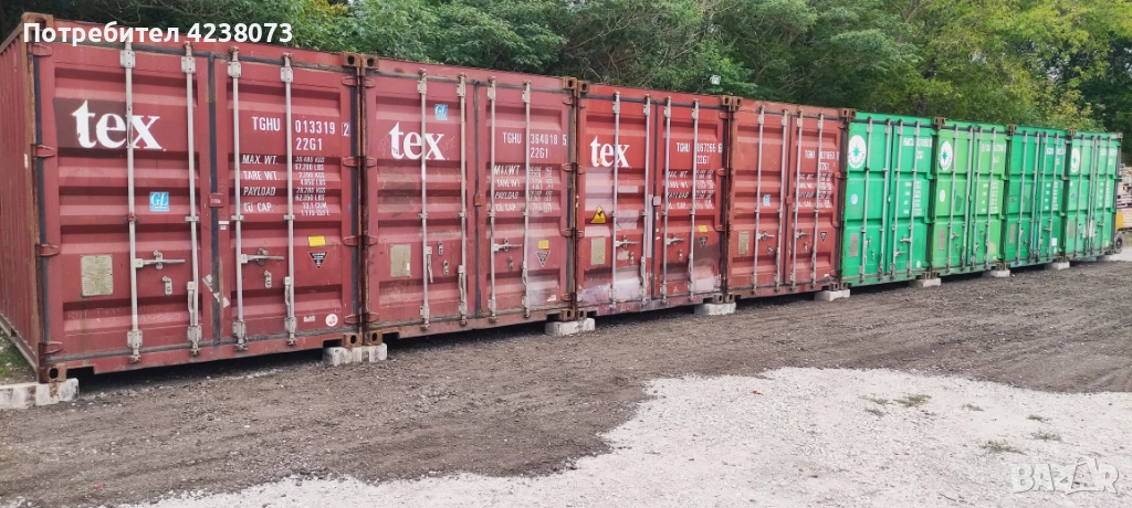 Контейнери за продажба - 20'/40', снимка 1