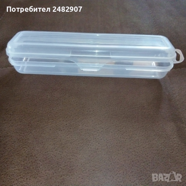 Кутия за съхранение на паста и четка за зъби, снимка 1