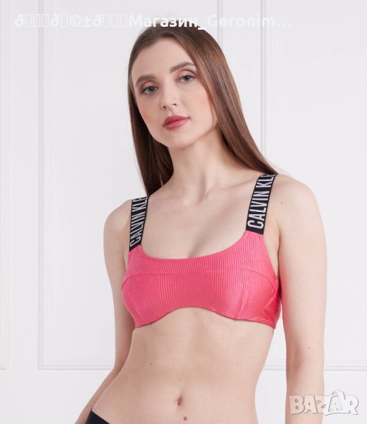 НАМАЛЕН Красив розов бански на CALVIN KLEIN KW0KW01968, снимка 1