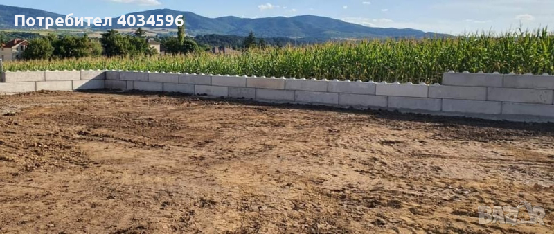 Изграждане на огради и подпорни стени от Лего бетонни блокове , снимка 1