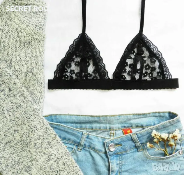 Бюстие/сутиен "Цветчета", снимка 1