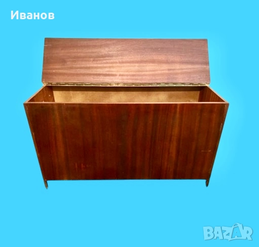 РАЗПРОДАЖБА  - 35€. Винтидж Ретро Ракла от Масивно Дърво с горно отваряне - 55Годишна, снимка 1