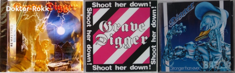 Grave Digger & Digger –– оригинални и неофициални дискове, снимка 1