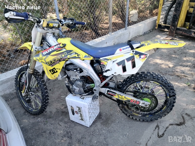 Крос Сузуки Rmz 450cc 2012г, снимка 1